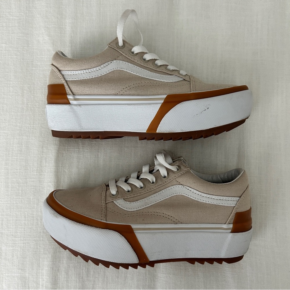 Vans Old Skool Stacked Platform Sneakers Women’s Size 6.5